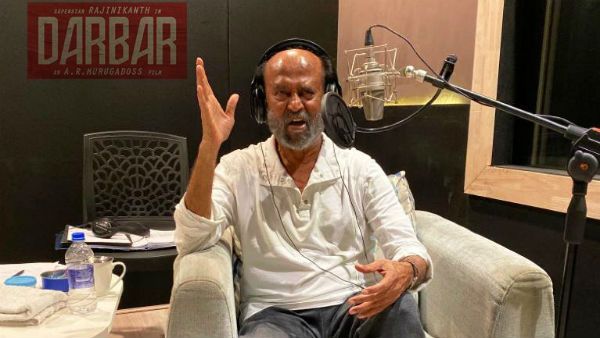 தர்பார் படத்திற்கு டப்பிங் பேசிய ரஜினி.. தீயாய் பரவும் போட்டோஸ்.. ஜாலியான ஃபேன்ஸ்!