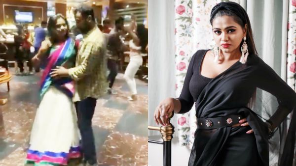 பப்பில் பாவடை தாவணியில்.. செம ஆட்டம் போட்ட நடிகை.. 'அந்த' வார்த்தையை சொன்ன நெட்டிசன்ஸ்!