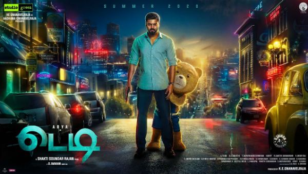 ஆரியாவின் அடுத்த படம் ‘டெடி’… பர்ஸ்ட் லுக் போஸ்ட் வெளியானது