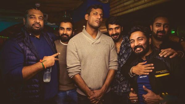 கடுமையான படப்பிடிப்பு.. கிடைத்த இடைவேளை.. ஹேப்பியாக கழித்த விஷால்!