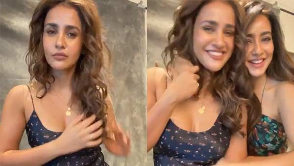 கவர்ச்சி உடையில் கட்டிப்பிடித்து முத்தம் கொடுத்து பிறந்த நாள் வாழ்த்து.. நடிகையின் வைரல் வீடியோ!