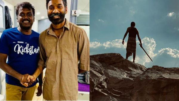 வெறும் துண்டக் கட்டிக்கிட்டு.. கையில் வாளுடன்.. அசுரனை விட பயங்கரமான போஸில் ‘கர்ணன்’ தனுஷ்!