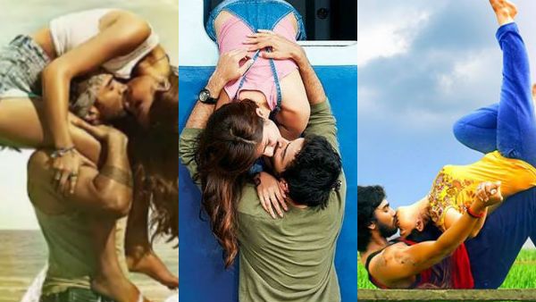 என்னா கிரியேட்டிவிட்டி.. எப்டிதான் இப்டிலாம் யோசிக்கிறாங்களோ.. வெரைட்டி வெரைட்டியாக லிப் லாக்ஸ்!