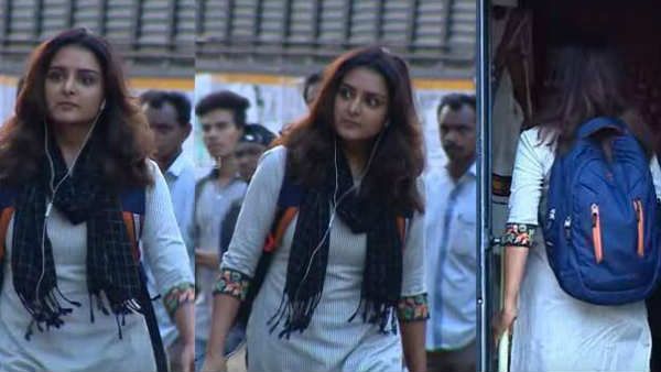 பஸ் ஸ்டாண்டுக்கு ஹாயாக வந்து அரசு பஸ்சில் ஏறிய மஞ்சு வாரியர்... ஆச்சரியத்தில் ரசிகர்கள்