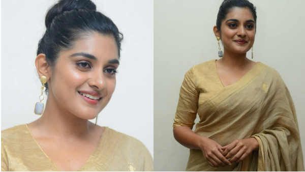 புடவையில் எவ்ளோ அழகா இருக்கீங்க..நிறைய தமிழ் படங்களில் நடிக்கலாமே நிவேதா!