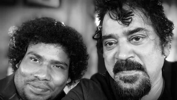 வேற லெவல் சார்... யோகிபாபுவுடன் ஒளிப்பதிவாளர் சந்தோஷ் சிவனின் 'தர்பார்' செல்பி