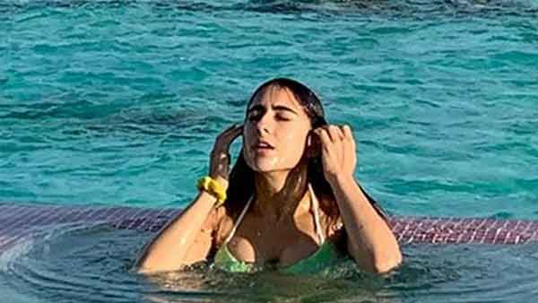 ப்ப்பா...என்னா ஹாட்? பிகினியில எப்படியாவது அவங்களை முந்திருங்க... ஹீரோயினுக்கு ரசிகர்கள் அட்வைஸ்