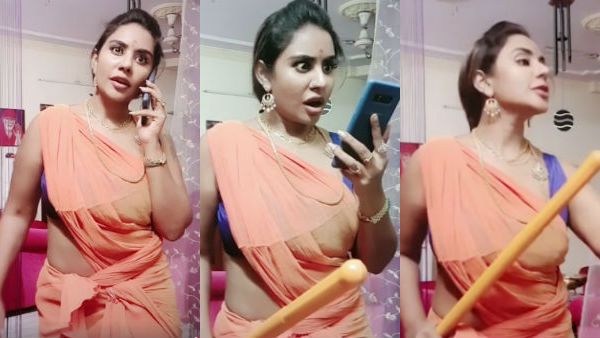 எவ கூட இருக்க.. போனில் மிரட்டி வௌக்கமாத்தால் அடித்த சர்ச்சை நடிகை ஸ்ரீரெட்டி.. அதிரடி வீடியோ!