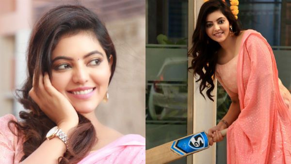 சி.எஸ்.கேவுக்கு விளையாடுங்க.. கிரிக்கெட் பேட்டுடன் அதுல்யா.. டிரெண்டாகும் #AthulyaRavi!