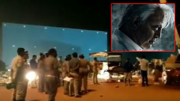 'இந்தியன் 2' படப்பிடிப்பில் கிரேன் விழுந்து விபத்து... 3 பேர் பலியான சம்பவம்... நடந்தது என்ன?