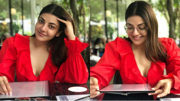 முதல்ல துப்பட்டாவை போடுங்கம்மா.. ஹார்ட் அட்டாக்கே வந்துடும் போலிருக்கு.. காஜலுக்கு ஃபேன்ஸ் அட்வைஸ்