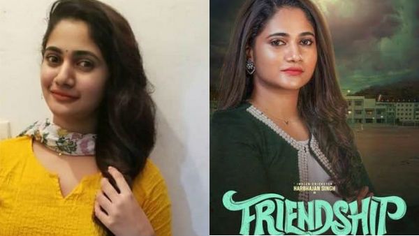 ஹர்பஜனுடன் பிரண்ட்ஷிப் படத்தில் பிக்பாஸ் புகழ் லாஸ்லியா