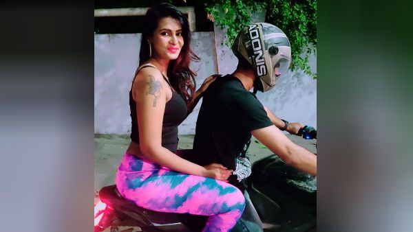 அரைகுறை டிரெஸில் இளைஞருடன் பைக்கில் சுற்றும் நடிகை.. வைரலாகும் போட்டோ.. பச்சையாய் கேட்ட நெட்டிசன்ஸ்!