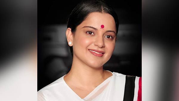 கட்சி பார்டர் போட்ட சேலையுடன்... 'தலைவி' 2 வது லுக்... இதில் எப்படி இருக்கிறார் 'அம்மா' கங்கனா?