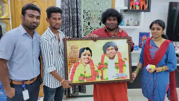 அட.. சொல்லிக்காம கல்யாணம் பண்ணிக்கிட்ட நடிகர் யோகி பாபுவுக்கு ரசிகர்கள் கொடுத்த கிஃப்ட்ட பாருங்க!