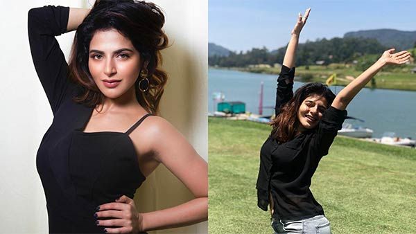 ஐஸ்வர்யா மேனன் சோம்பல் முறித்தால்.. சூரியனே சூடாய்ருமே!