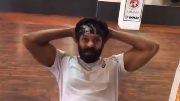 வைரலாகும் ஆர்யாவின் வெறித்தன எக்சர்சைஸ் வீடியோ...இதுக்கு சாயிஷா என்ன சொல்லிருக்கார் பாருங்க!