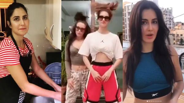 பாத்திரம் கழுவும் கத்ரீனா.. டான்ஸ் ஆடும் திஷா.. கொரோனா லீவை என்ஜாய் பண்ணும் நடிகைகள்!