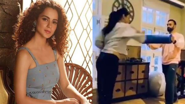 ஷுட்டிங் இல்ல.. இதையாவது செய்யலாமே.. தீயாய் வேலை செய்யும் பிரபல நடிகை.. வைரலாகும் வீடியோ!