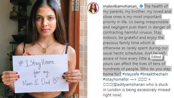 என் அம்மா அப்பாவுக்காக நான் வீட்டுக்குள்ளேயே இருக்கேன்.. விஜய் பட ஹீரோயின் அதிரடி!