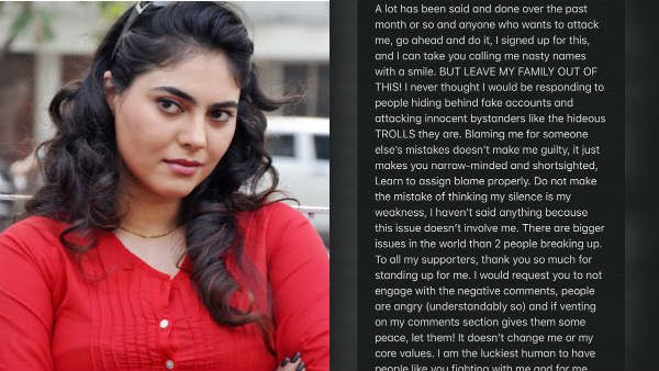 தர்ஷன்-சனம் காதல் முறிவு.. அமைதியை பலவீனமாக நினைக்க வேண்டாம்.. முதல் முறையாக மவுனம் கலைத்த ஷெரின்!