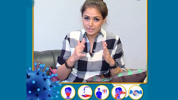 கொரோனா வைரஸில் இருந்து பாதுகாக்க.. சிம்ரன் சொல்லும் சில டிப்ஸ்.. ஸ்பெஷல் வீடியோ!