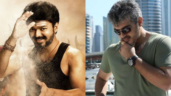 இங்க ஆரம்பம், அங்க மெர்சல்.. ட்விட்டர் ஹேஷ்டேக்கில் வரிந்துகட்டும் விஜய், அஜித் ரசிகர்கள்!