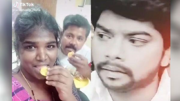 கணவரை வம்பிழுக்கும் அறந்தாங்கி நிஷா.. வைரலாகும் வீடியோ !