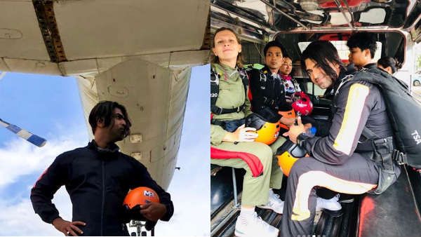 நீங்க வேற லெவல்..அருண்விஜய் வெளியிட்ட ஸ்கை டைவிங் போட்டோஸ்... வெறித்தனமாகக் கொண்டாடும் ஃபேன்ஸ்!