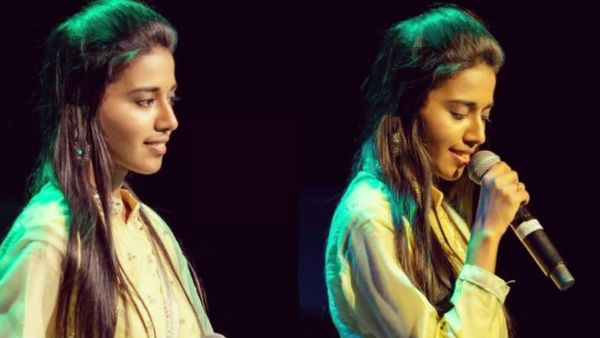 பாட்டுப் பாடி லாக்டவுனை இனிமையாக்கும் பிரியங்கா