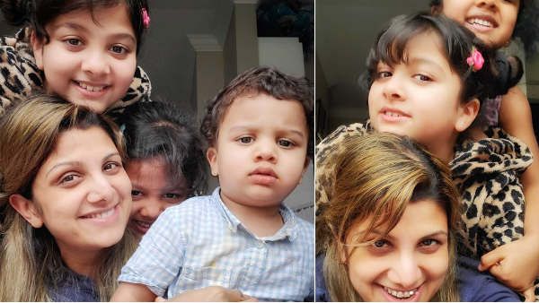 'நம்ம ரம்பா சார்..' குழந்தைகளுடன் 'அழகிய லைலா'வின் அசத்தல் போஸ்! லைக்ஸ் அள்ளும் க்யூட் போட்டோஸ்!