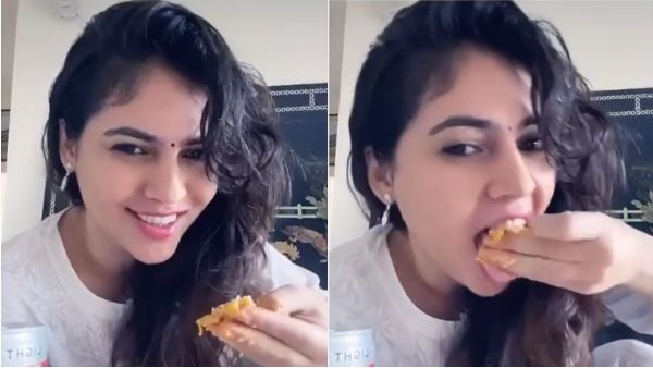 வாட்ஸ் யுவர் ஸ்ட்ரென்த்.. சோறு சார்.. ஒரு கட்டுக் கட்டும் ஷெரினின் அசத்தல் டிக்டாக் வீடியோ!