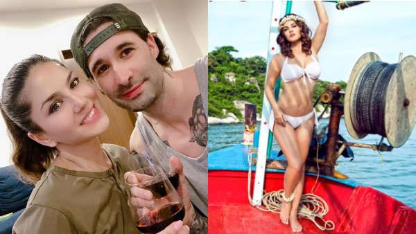 லாக் டவுன் நேரம்.. சரக்குடன் திருமண நாளை கொண்டாடிய சன்னி லியோன்.. ஸ்பெஷல் போட்டோ வேற!