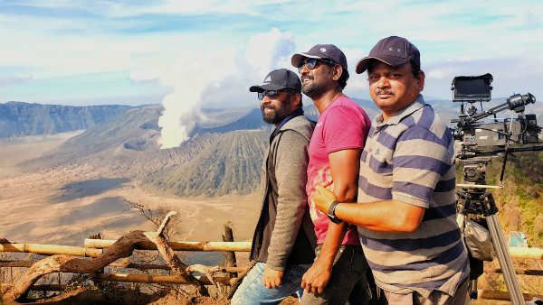 சென்ற ஆண்டு.. இதே நேரத்தில்.. காப்பான் படப்பிடிப்பில்.. நினைவைபகிர்ந்த டி.ஆர்.கே.கிரண்!