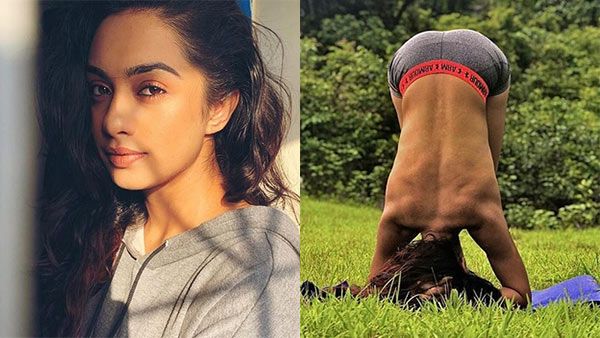 மீண்டும் நிர்வாண யோகா.. லாக்டவுன் தளர்வு.. வெளியே சுதந்திரமாக திரியும் பிரபல டிவி நடிகை!