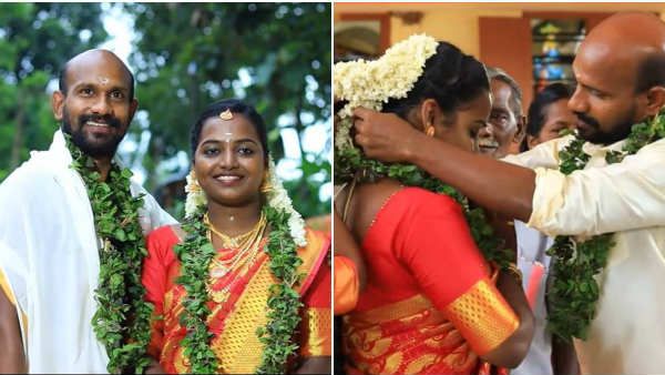 நீண்ட நாள் காதலியை கோவிலில் எளிமையாக திருமணம் முடித்த பிரபல நடிகர்.. திடீரென வைரலாகும் போட்டோஸ்!