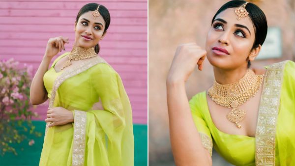 கிளாமருக்கு ரெடி பச்சைநிற உடையில் பச்சை கொடி அசைத்து இருக்கிறார் பிகில் பட நடிகை