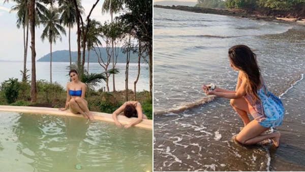 பிகினியில் நாகினி.. பீச் ஞாபகம் வந்துடுச்சாம்.. பழைய நினைவலைகளில் மிதக்கும் மவுனி ராய்!