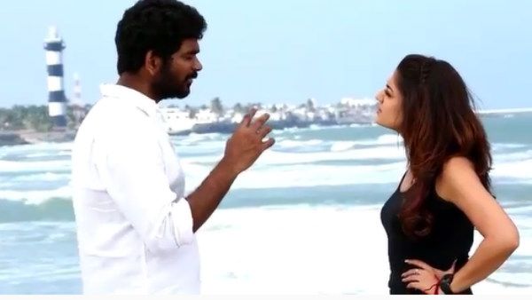 சீரியஸாக பேசும் விக்கி.. சிரித்தப்படி கிண்டலாய் கேட்கும் நயன்.. திடீரென பரவும் கடற்கரை வீடியோ!