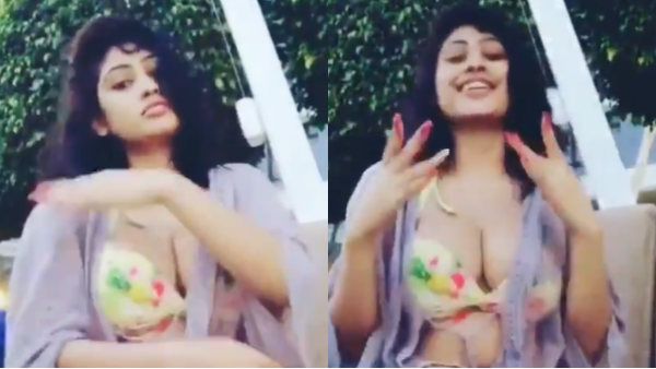 முன்னழகு மொத்தமும் தெரிய டிக்டாக்.. போட்டோஸ் அதுக்குமேல.. காலையிலேயே சூட்டை கிளப்பும் ஹாட் நடிகை!