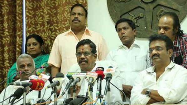 சங்கத் தேர்தல் தள்ளிப் போவதால்.. சினிமா பிரச்னைகளைத் தீர்க்க முன்னாள் தலைவர்கள் தலைமையில் குழு!