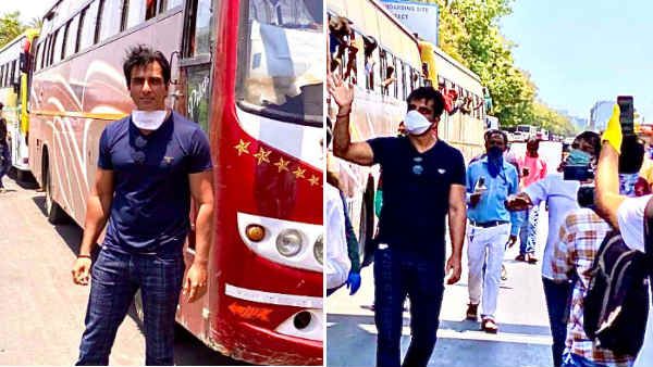 படத்துல வில்லன்.. நிஜத்துல ஹீரோ.. சொந்த ஊர்களுக்கு தொழிலாளர்களை அனுப்ப 10 பஸ்.. ஹேட்ஸ் ஆஃப் சோனு!