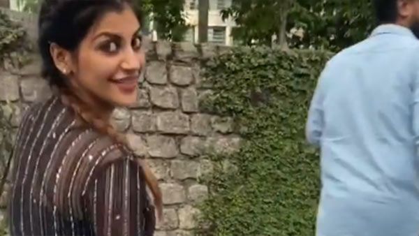 பம் தெரிய மினி டிராயர்.. அது தெரிய ட்ரான்ஸ்ப்ரன்ட் டாப்ஸ்.. நட்ட நடுரோட்டில் ஒய்யார நடைபோட்ட யாஷிகா!