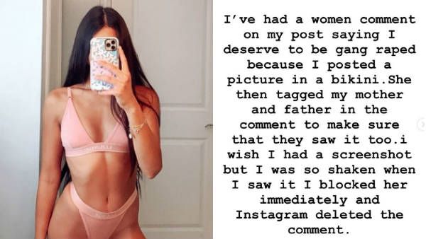 பிகினி போட்டதால் என்னை கூட்டு பலாத்காரம் செய்யவேண்டும் என்கிறார்கள்.. பகீர் கிளப்பும் பிரபல நடிகை!