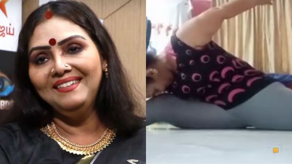 56 வயதில் அசால்ட்டாக கால்களை விரித்து அமர்ந்த செய்தி வாசிப்பாளர்... தீயாய் பரவும் வீடியோ!