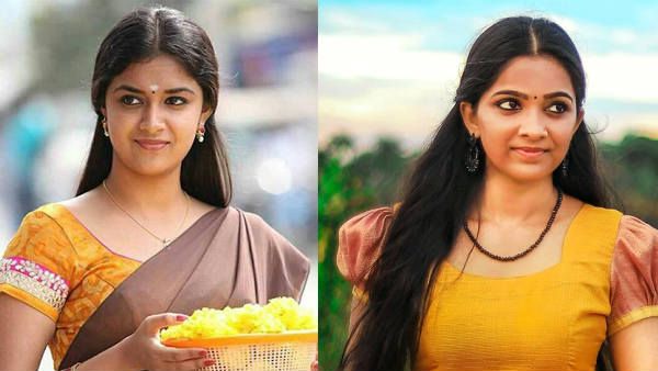 அப்ப உலக அழகி ஐஸ்வர்யா ராய்.. இப்ப நடிகை கீர்த்தி சுரேஷ்.. அசத்தும் இன்னொரு டூப்ளிகேட் நடிகை!