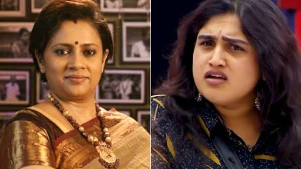 உங்க வேலைய பாருங்க.. என் குடும்ப விஷயத்த பேசாதீங்க.. லக்ஷ்மி ராமகிருஷ்ணனிடம் எகிறிய வனிதா!