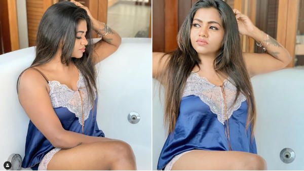 மோசமான டிரஸில் பாத் டப்பில் அமர்ந்திருக்கும் பிரபல நடிகை.. மாதர் சங்கத்தை அழைக்கும் நெட்டிசன்ஸ்!