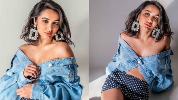 என்ன இவங்க இப்படி இறங்கிட்டாங்க.. சட்டையை சரியாக அணியாமல் பிரபல நடிகையின் வில்லங்க போட்டோஷூட்!