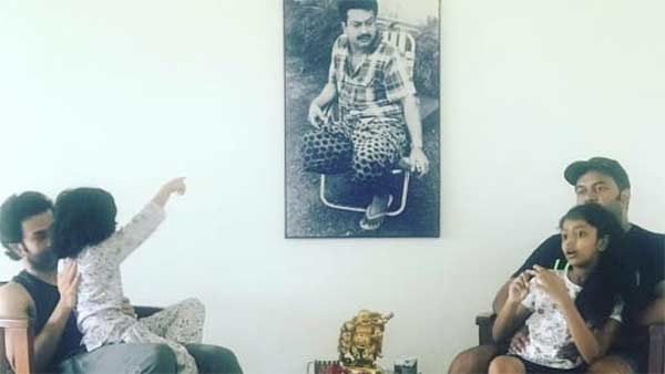 நடிகர் பிரித்விராஜ் வெளியிட்ட..மூன்று தலைமுறைகள் புகைப்படம் வைரலாகி வருகிறது!